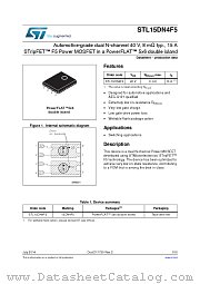 STL15DN4F5 datasheet pdf ST Microelectronics