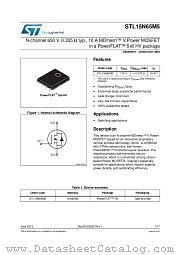 STL15N65M5 datasheet pdf ST Microelectronics