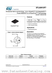 STL60N10F7 datasheet pdf ST Microelectronics