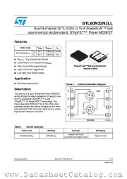STL60N32N3LL datasheet pdf ST Microelectronics