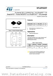 STL8P2UH7 datasheet pdf ST Microelectronics