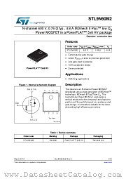 STL9N60M2 datasheet pdf ST Microelectronics