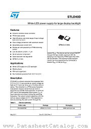 STLD40D datasheet pdf ST Microelectronics