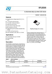 STLED25 datasheet pdf ST Microelectronics