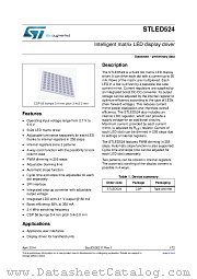 STLED524 datasheet pdf ST Microelectronics