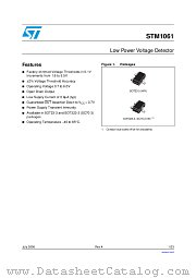 STM1061N23WX6F datasheet pdf ST Microelectronics