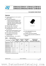 STM1816 datasheet pdf ST Microelectronics