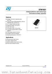 STM1831L24WY6F datasheet pdf ST Microelectronics