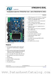 STM32091C-EVAL datasheet pdf ST Microelectronics