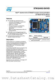 STM3240G-SK/KEI datasheet pdf ST Microelectronics