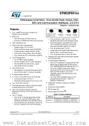 STM32F051K6U6 datasheet pdf ST Microelectronics