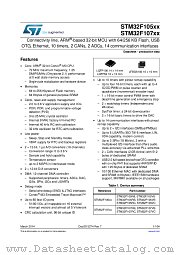 STM32F107RB datasheet pdf ST Microelectronics
