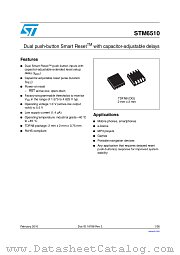 STM6510RCACDG6F datasheet pdf ST Microelectronics