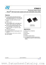 STM6513SEIEDG6F datasheet pdf ST Microelectronics
