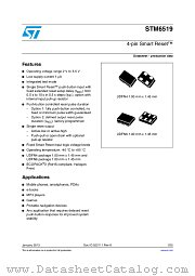 STM6519AUARUB6F datasheet pdf ST Microelectronics