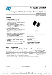 STM6601CU2BDM6F datasheet pdf ST Microelectronics