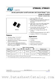 STM6601BM2DDM6F datasheet pdf ST Microelectronics