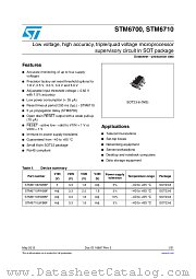 STM6710JWB6F datasheet pdf ST Microelectronics