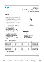 STM6904SYEDS6F datasheet pdf ST Microelectronics