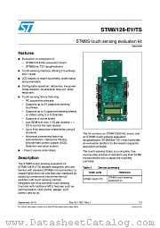 STM8/128-EV/TS datasheet pdf ST Microelectronics