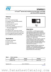 STMPE811QTR datasheet pdf ST Microelectronics