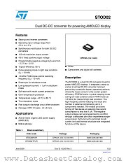 STOD02 datasheet pdf ST Microelectronics