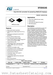STOD03ASTPUR datasheet pdf ST Microelectronics