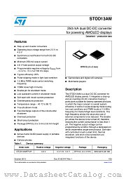 STOD13AM datasheet pdf ST Microelectronics