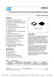 STOD14 datasheet pdf ST Microelectronics