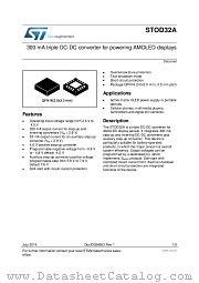 STOD32ATPQR datasheet pdf ST Microelectronics