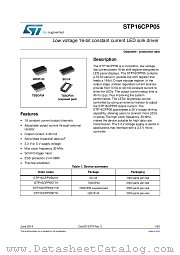 STP16CPP05 datasheet pdf ST Microelectronics