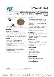 STPay-JS-D12C-AC datasheet pdf ST Microelectronics