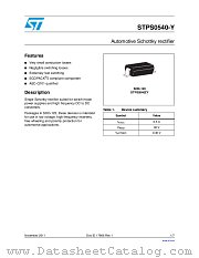 STPS0540-Y datasheet pdf ST Microelectronics