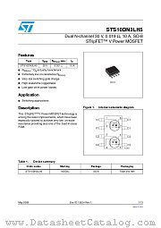 STS10DN3LH5 datasheet pdf ST Microelectronics