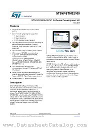 STSW-STM32100 datasheet pdf ST Microelectronics