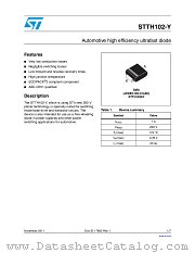 STTH102AY datasheet pdf ST Microelectronics