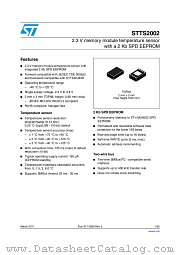 STTS2002B2DN3F datasheet pdf ST Microelectronics