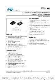 STTS2004B2DN3F datasheet pdf ST Microelectronics