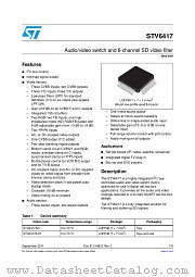 STV6417AG datasheet pdf ST Microelectronics
