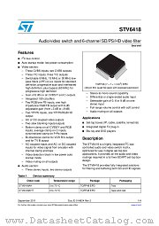STV6418 datasheet pdf ST Microelectronics