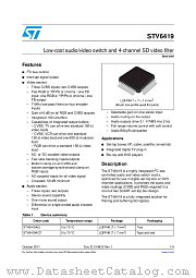 STV6419AG datasheet pdf ST Microelectronics