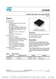 STV6430AG datasheet pdf ST Microelectronics