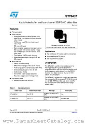 STV6437AJT datasheet pdf ST Microelectronics