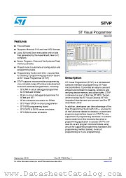 STVP datasheet pdf ST Microelectronics