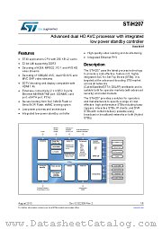 STIH207ZKA datasheet pdf ST Microelectronics