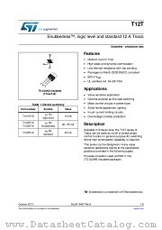 T1235T-6I datasheet pdf ST Microelectronics
