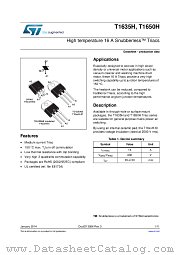 T1650H-6I datasheet pdf ST Microelectronics