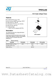 TPDV640RG datasheet pdf ST Microelectronics