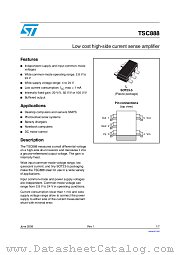 TSC888CILT datasheet pdf ST Microelectronics