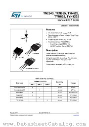 TXN625RG datasheet pdf ST Microelectronics